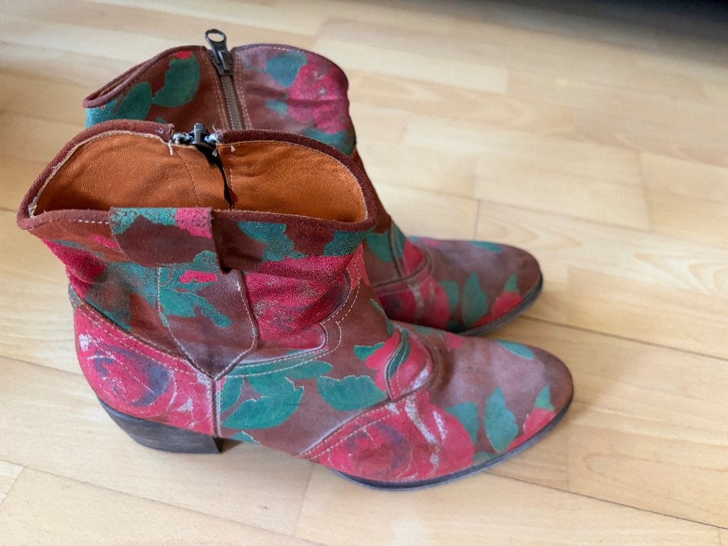 Mooie laarsjes Pepe en Sale maat 40, Overige kleuren, Lage of Enkellaarzen, Ophalen of Verzenden, Zo goed als nieuw