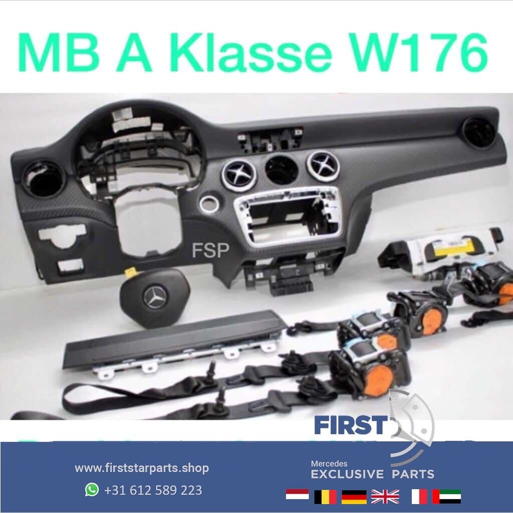 W176 A KLASSE W117 CLA FACELIFT DASHBOARD AIRBAG SET Mercede, Gebruikt, -, Ophalen of Verzenden, -