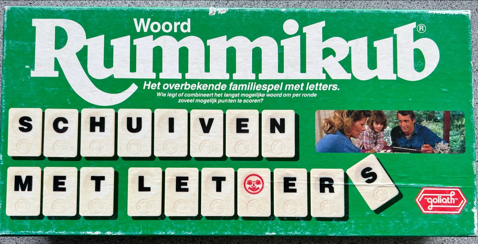 Woord Rummikub - Het overbekende familiespel met letters, Een of twee spelers, Ophalen of Verzenden, Gebruikt