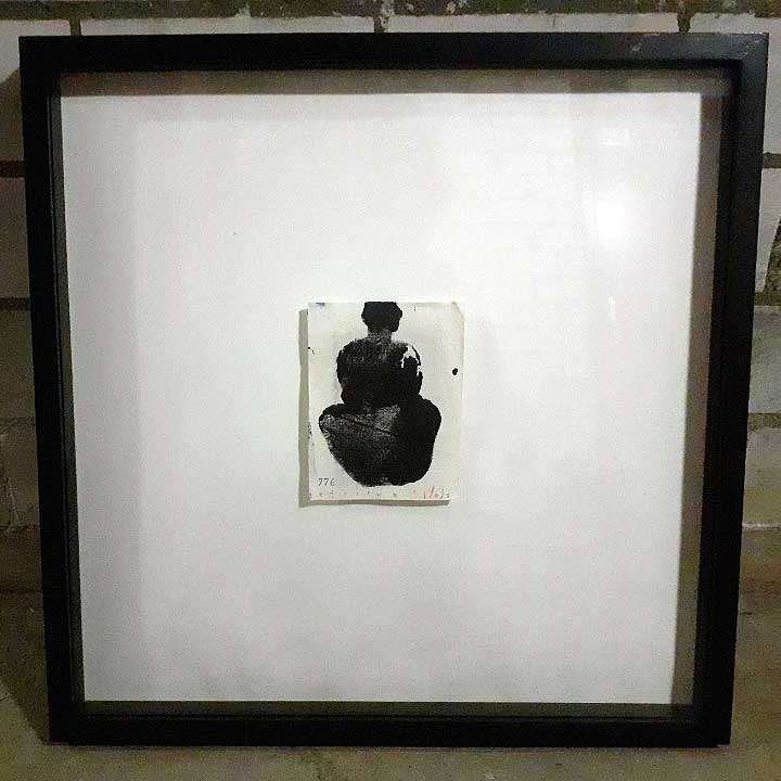 2x Gerrit Wattjes (1946-2005) in lijst 52x52 unica (1999) g8, Ophalen of Verzenden