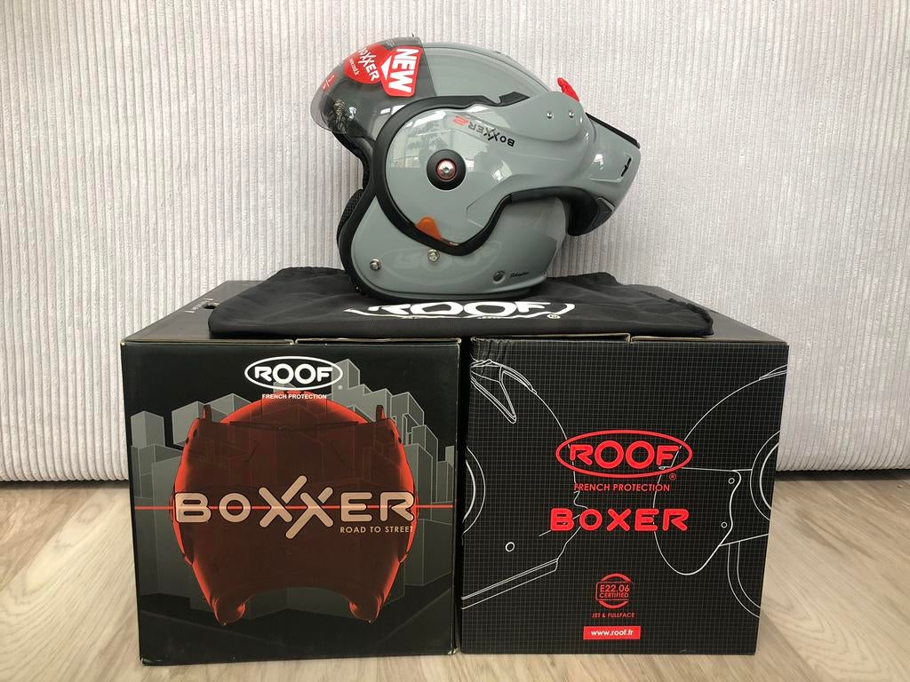 ROOF BOXXER 2 - SMALL - NARDO GREY, Ophalen of Verzenden, Tweedehands, Systeemhelm, Overige merken