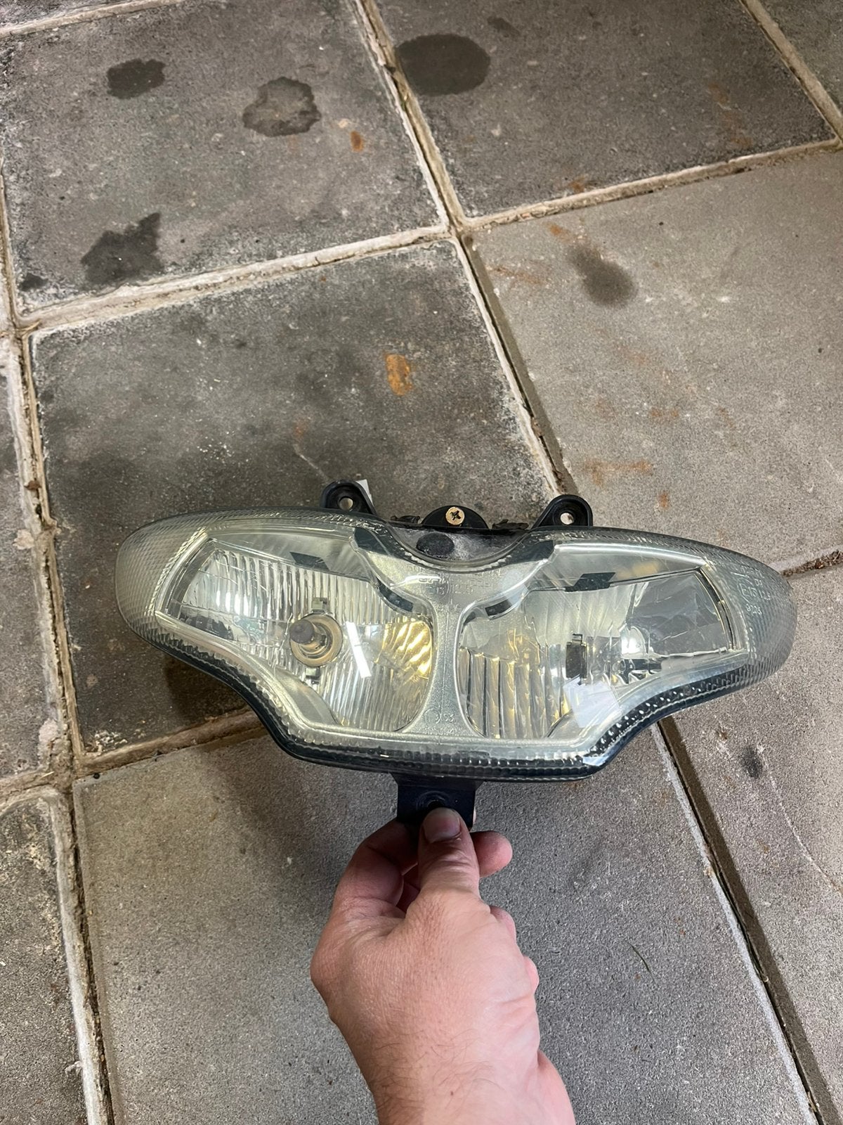 Koplamp gilera runner, Motoren, Ophalen of Verzenden