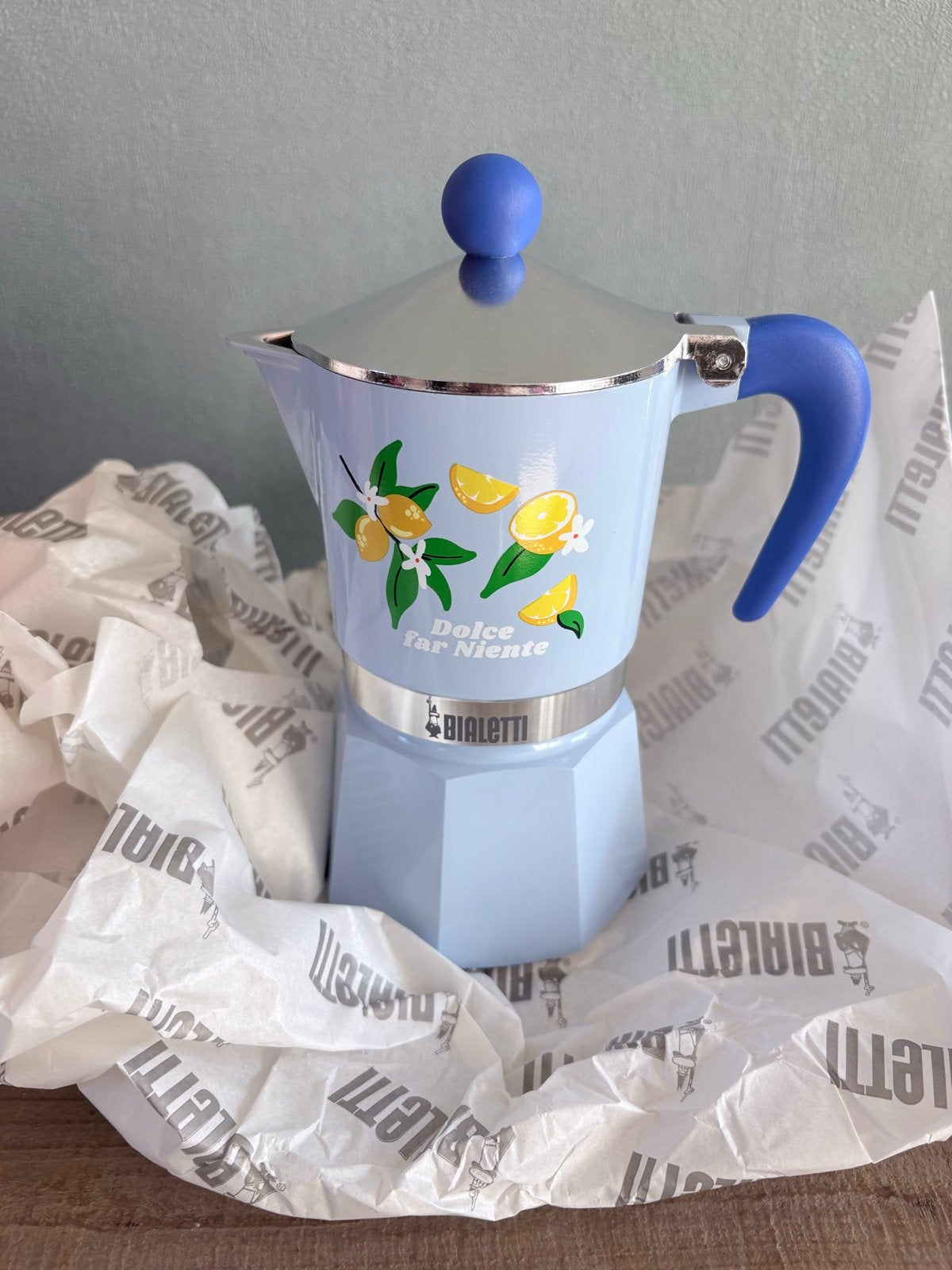 Bialetti Moka Express Dolce far Niente - Nieuw in doos, Espresso apparaat, Nieuw, Gemalen koffie, Ophalen of Verzenden
