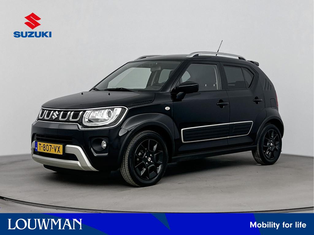 Suzuki Ignis 1.2 Smart Hybrid Select Automaat | Navi | Daksp, Stof, Gebruikt, 4 cilinders, Zwart