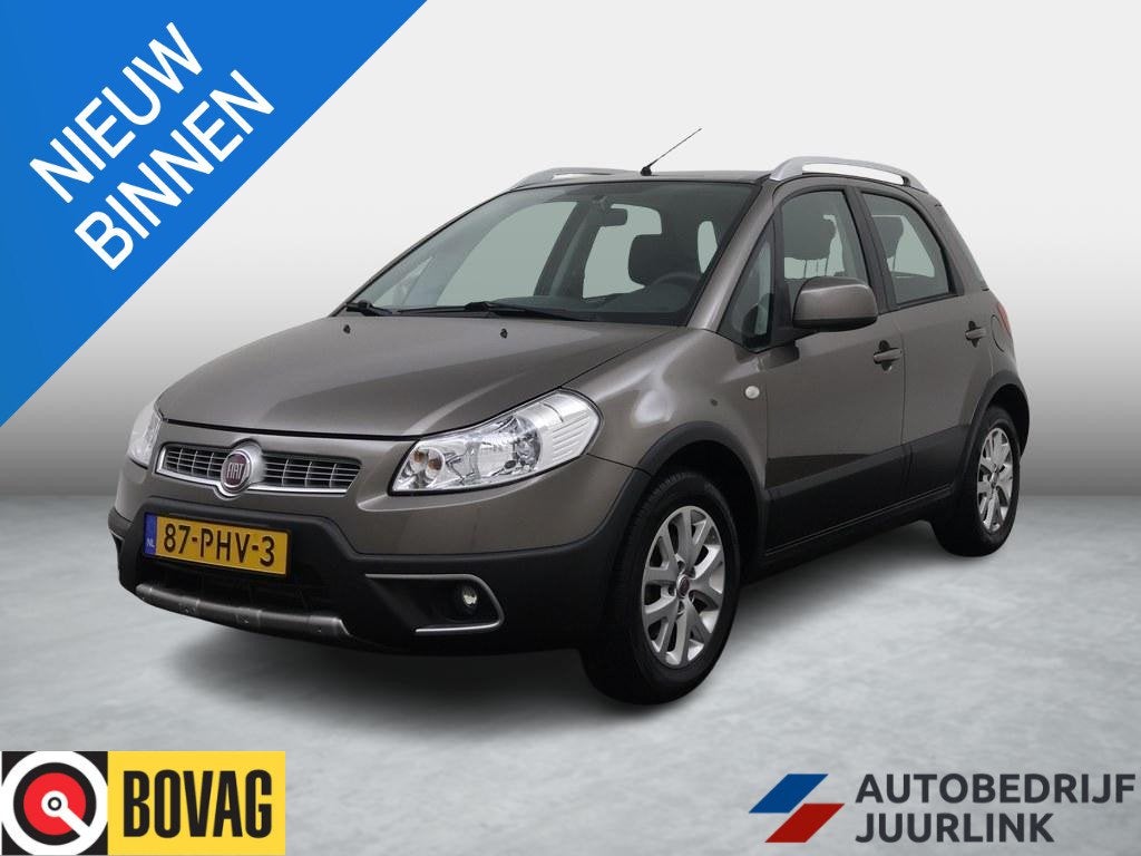 Fiat Sedici 1.6-16V Emotion Trekhaak/Ecc/Dakrails, Auto's, Fiat, Voorwielaandrijving, Euro 5, Stof, Gebruikt
