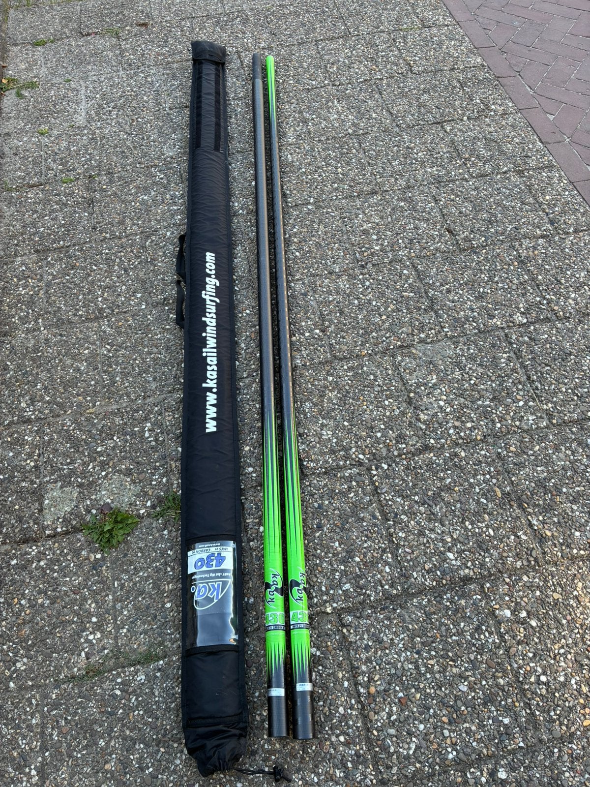 430 cm mast 40% carbon RDM, Ophalen, Gebruikt, KA, Mast