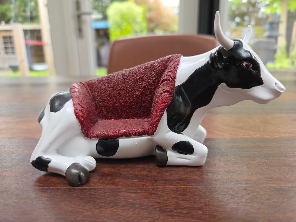 CowParade Cowch medium polyresin - Onbeschadigd, Verzamelen, Beelden en Beeldjes, Ophalen of Verzenden, Zo goed als nieuw