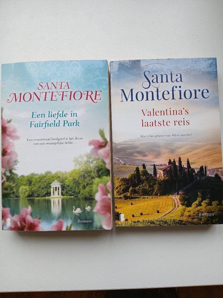 Santa Montefiore 2 boeken, Ophalen of Verzenden, Zo goed als nieuw, Santa Montefiore