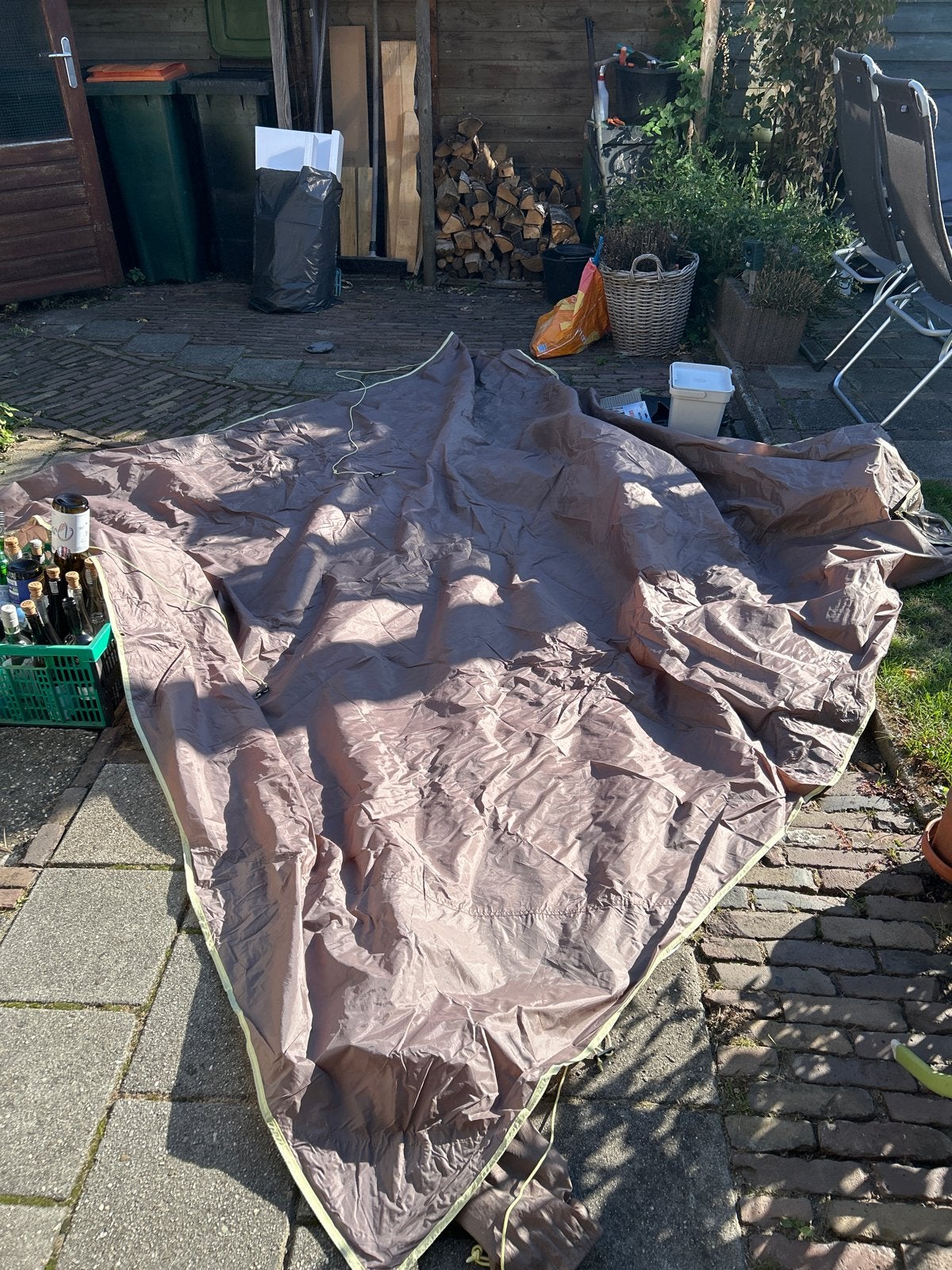 Lichtgewicht tarp  - Gebruikt, Ophalen of Verzenden, Gebruikt, Tot en met 2