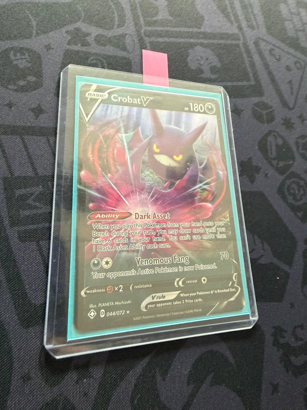 Pokemon Crobat V 044/072 2x, Verzenden, Zo goed als nieuw