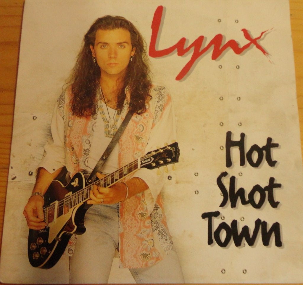 Lynx > Hot shot town, Ophalen of Verzenden, Gebruikt, 7 inch, Pop