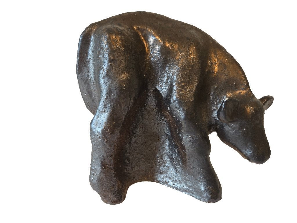 Beeldje kalf keramiek 1994, Ophalen