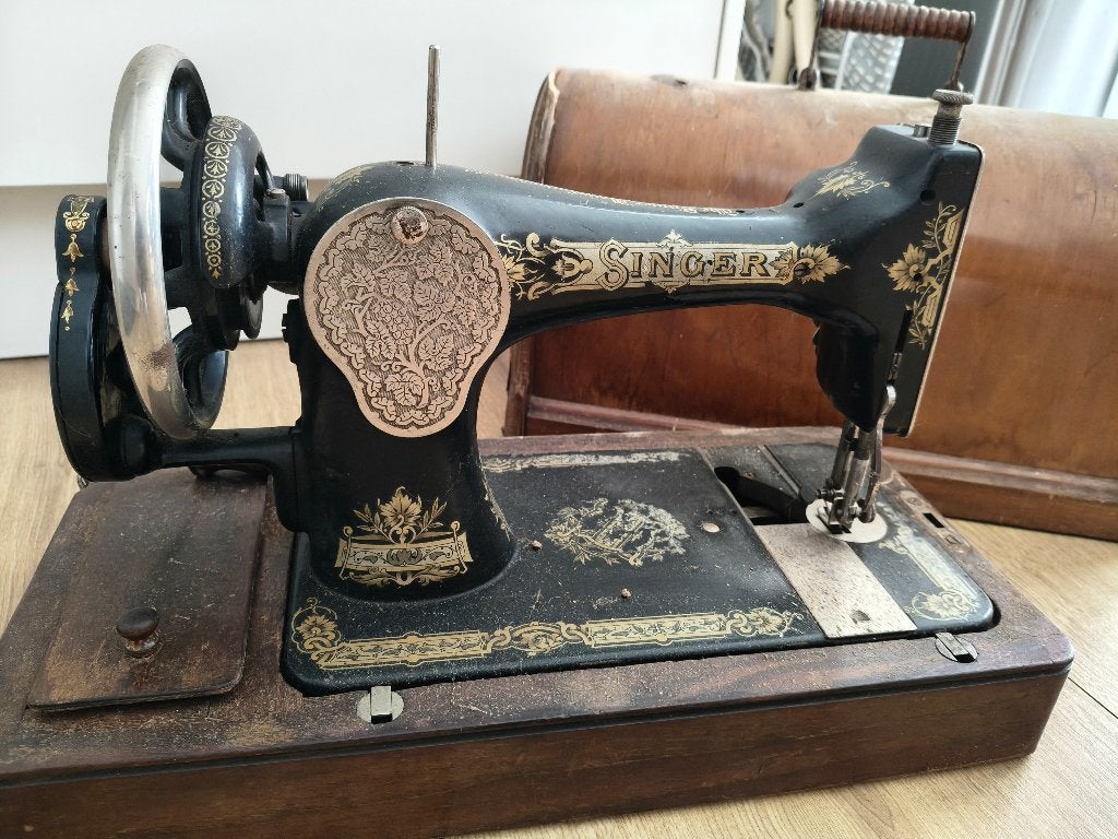 naaimachine, Ophalen