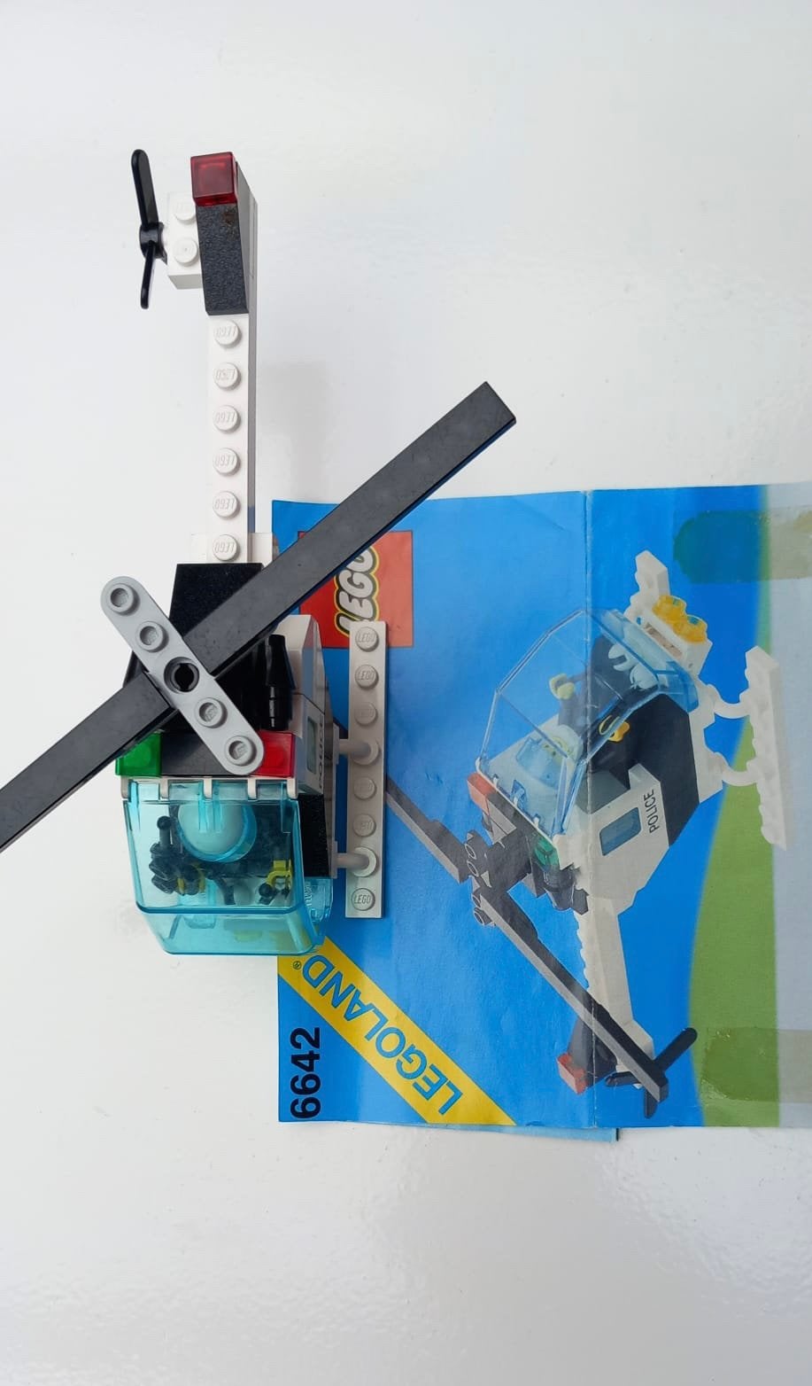 Police helicopter lego, Ophalen of Verzenden, Zo goed als nieuw