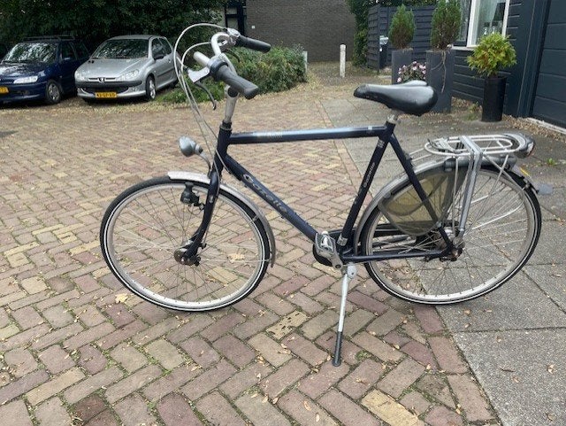 Nette Gazelle City Hybride herenfiets, Ophalen, Gebruikt, Versnellingen, 61 tot 65 cm