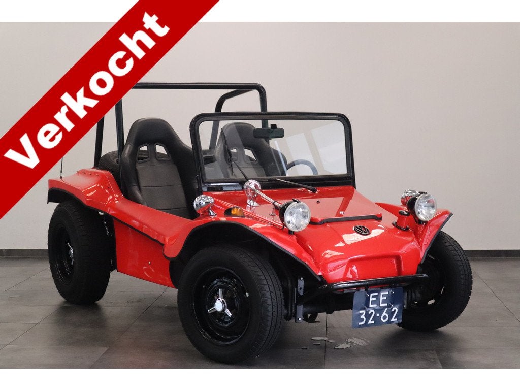 Volkswagen buggy 1.3 1961! Zeer mooi ! (bj 1961), Zwart, Cabriolet, Volkswagen, Handgeschakeld