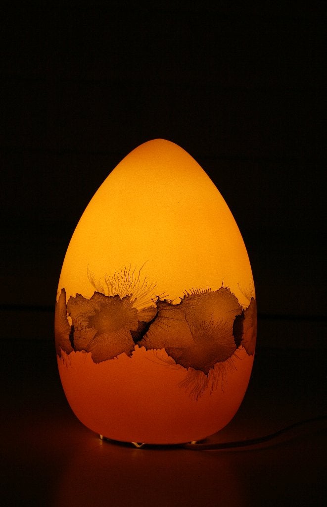 Designlamp – 45 cm hoog, bieden vanaf €48, Ophalen, Overige merken, Oranje, 45 cm
