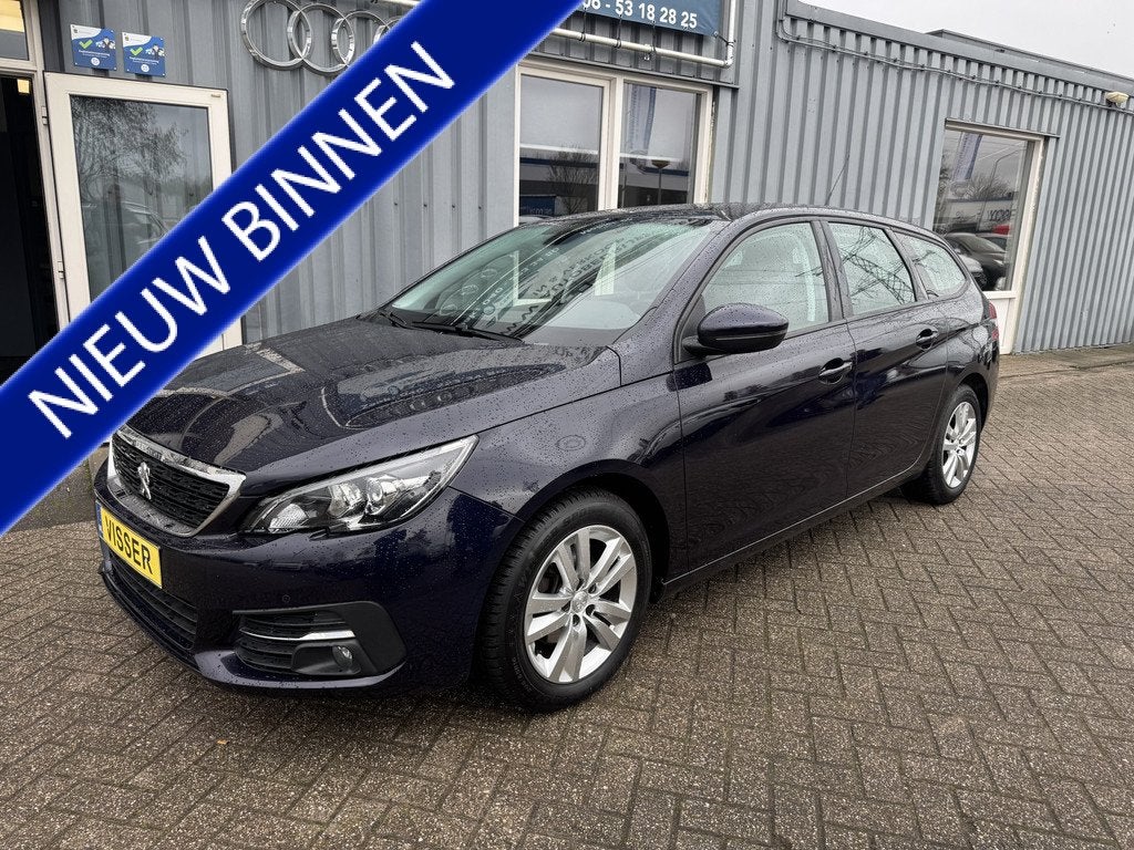 Peugeot 308 SW 1.2 PureTech Blue Lease Executive (bj 2019), Voorwielaandrijving, Stof, Gebruikt, 620 kg