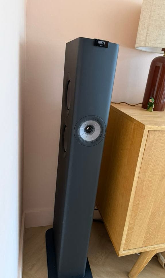 Kef LS60 wireless hifi speaker, Vloerstaande luidspreker, Gebruikt, KEF, Basreflex