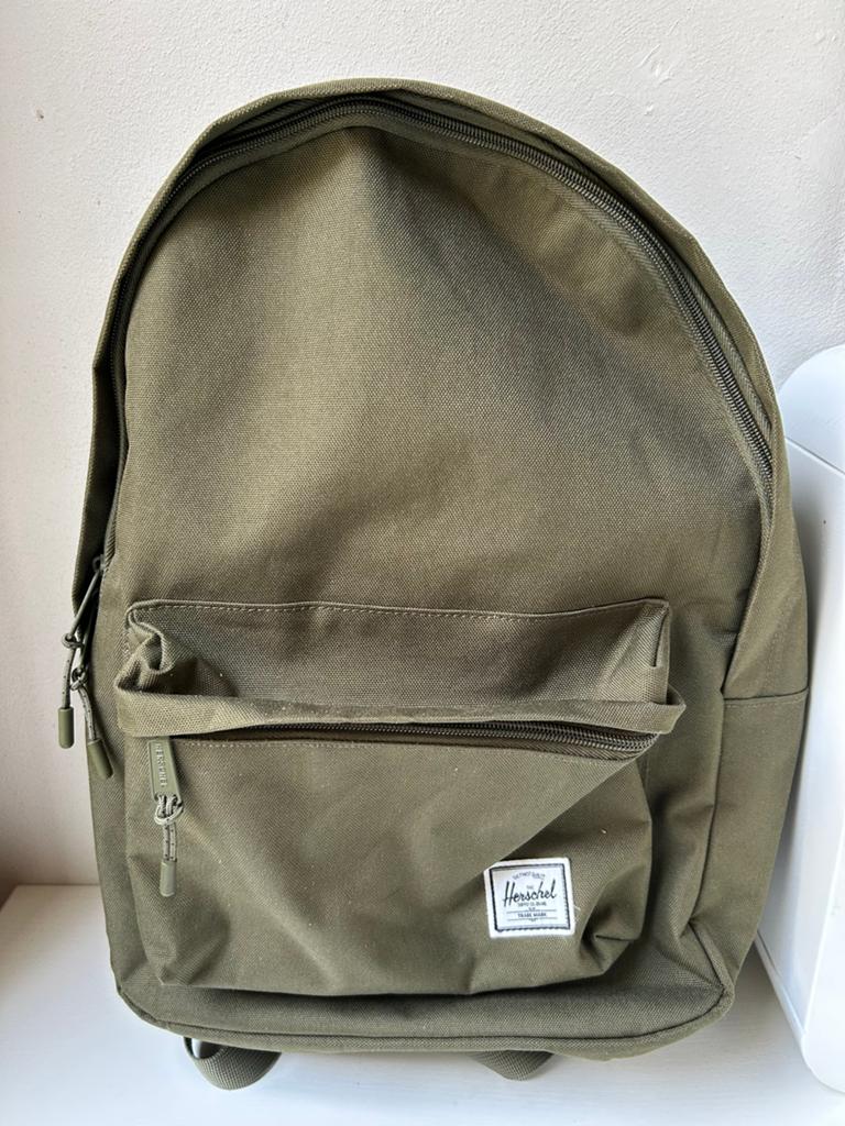 Herschel rugzak – Ivy Green – als nieuw, Ophalen of Verzenden, Zo goed als nieuw, Overige merken, 30 tot 45 cm