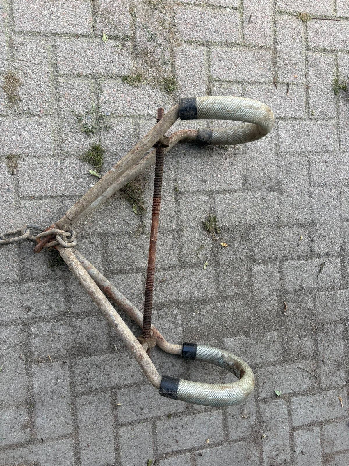 Heupklem koe, Ophalen