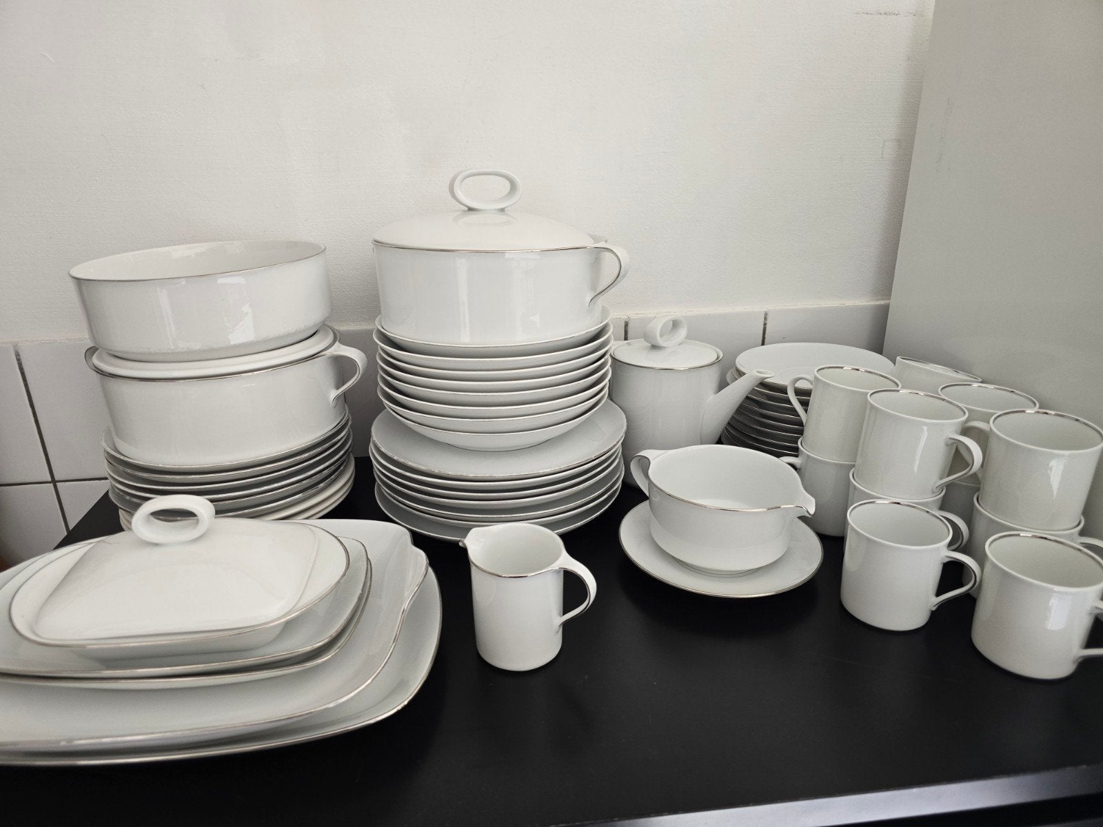 servies eschenbach, Ophalen, Gebruikt, Overige stijlen, Porselein