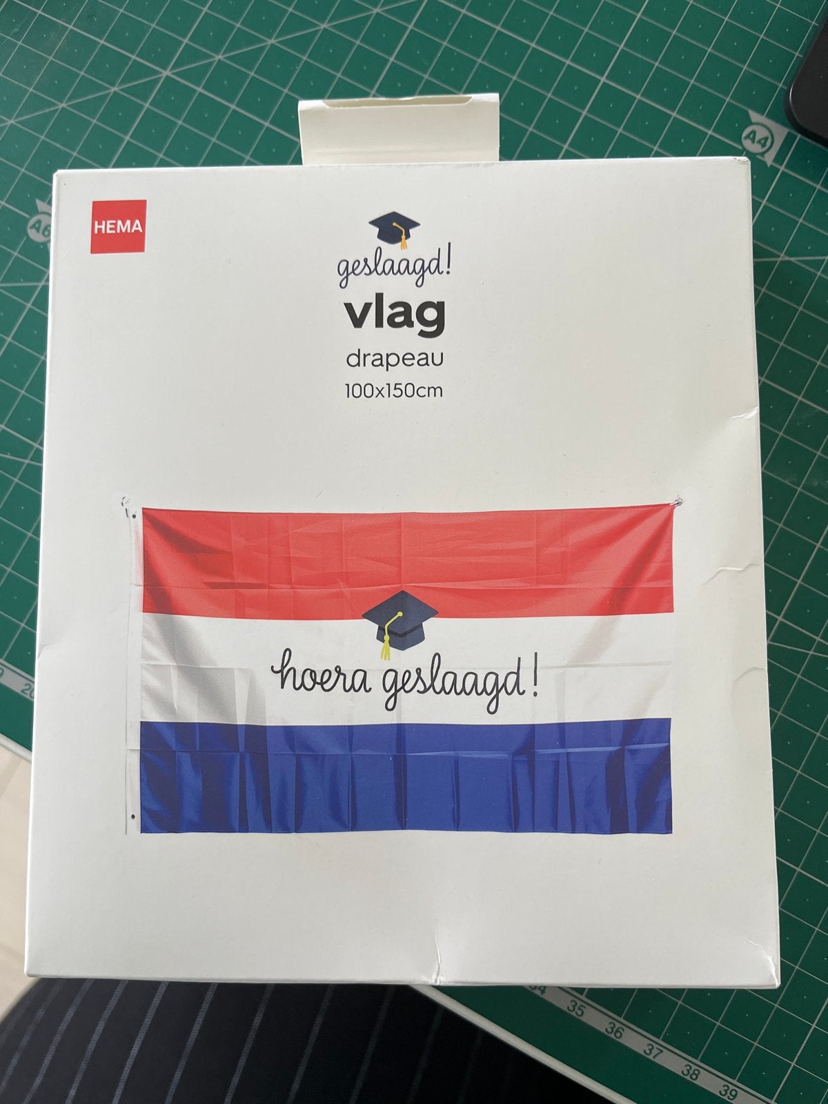 Vlag geslaagd, Ophalen of Verzenden, Nieuw