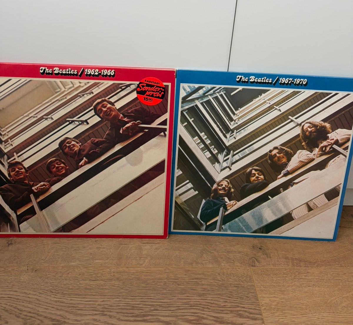 2 x Beatles greatest hits vinyl, Ophalen of Verzenden