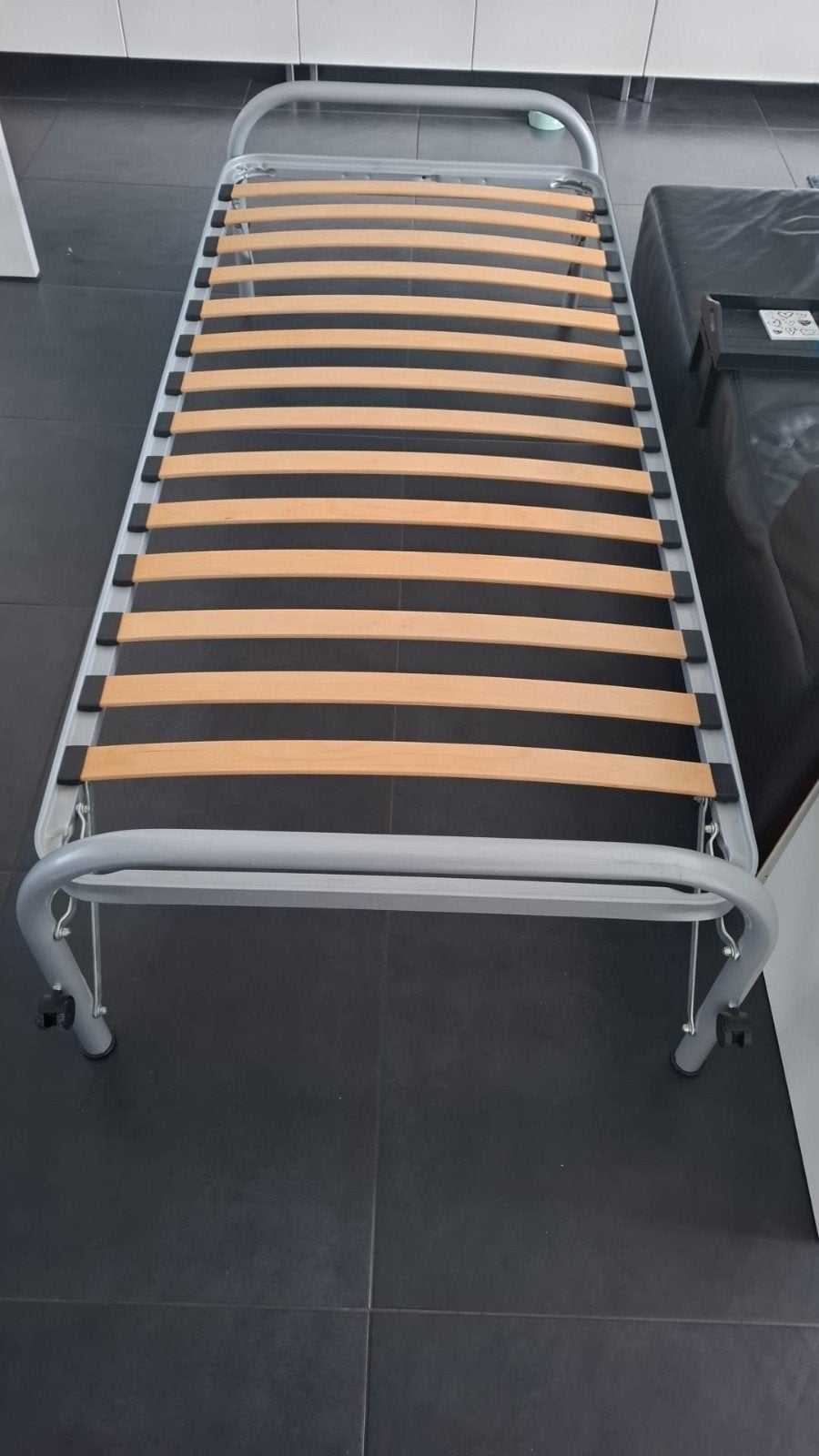 Onderschuifbed 90 x 200, Huis en Inrichting, Ophalen, Gebruikt, 90 cm, Eenpersoons