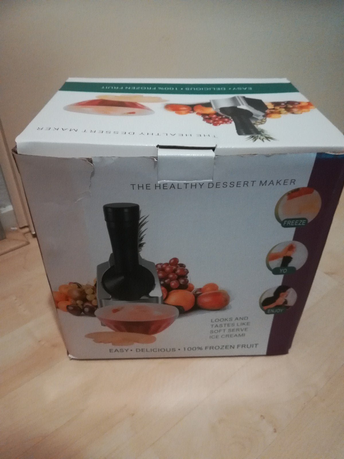 Ijsmachine sorbet machine nieuw in doos, Ophalen of Verzenden, Nieuw