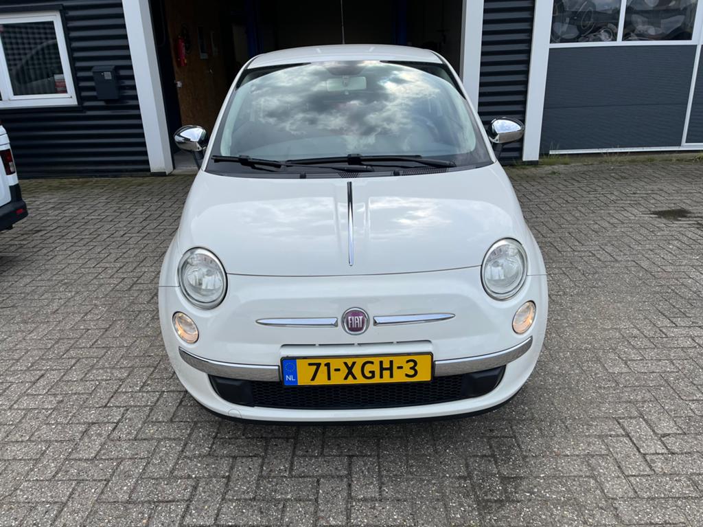Fiat 500 0.9 85pk Twinair Turbo 2012 Wit, Voorwielaandrijving, Stof, 31 €/maand, Origineel Nederlands
