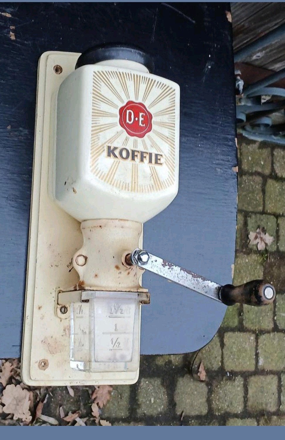Vintage Douwe Egberts Koffiemolen - Wandmodel, Ophalen of Verzenden