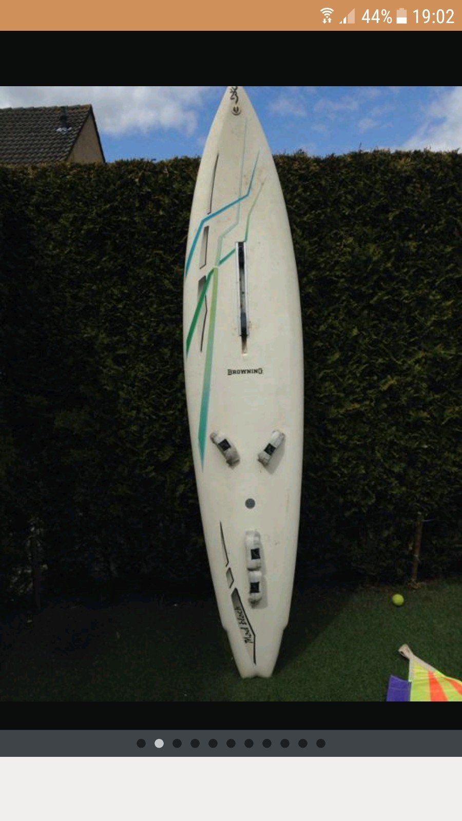 Gezocht , Browning Mad Black, Watersport en Boten, Windsurfen, Ophalen of Verzenden, Zeil