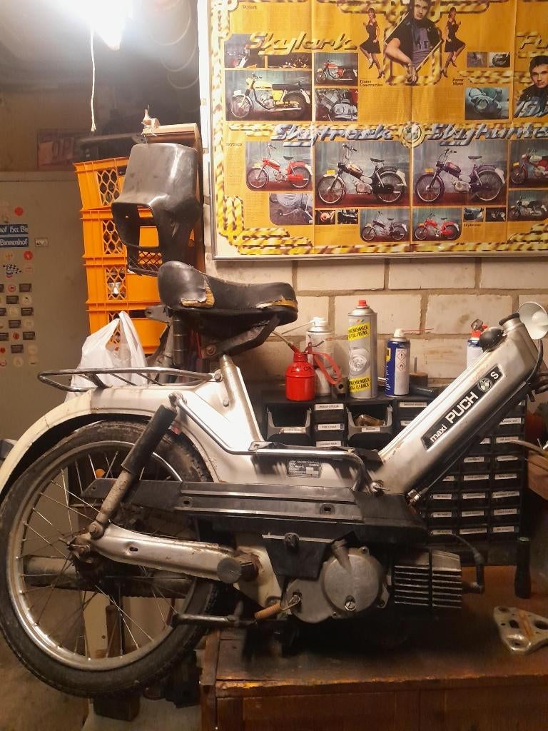 Puch Maxi groot en divers aanbod, Fietsen en Brommers, Brommeronderdelen | Puch, Ophalen, Gebruikt, Blok