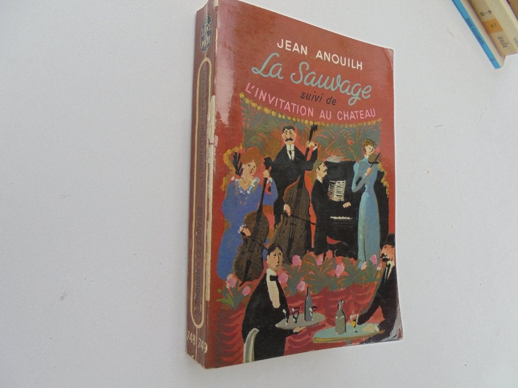 Retro La Sauvage Jean Anouilh Livre de Poche (R3-72), Ophalen