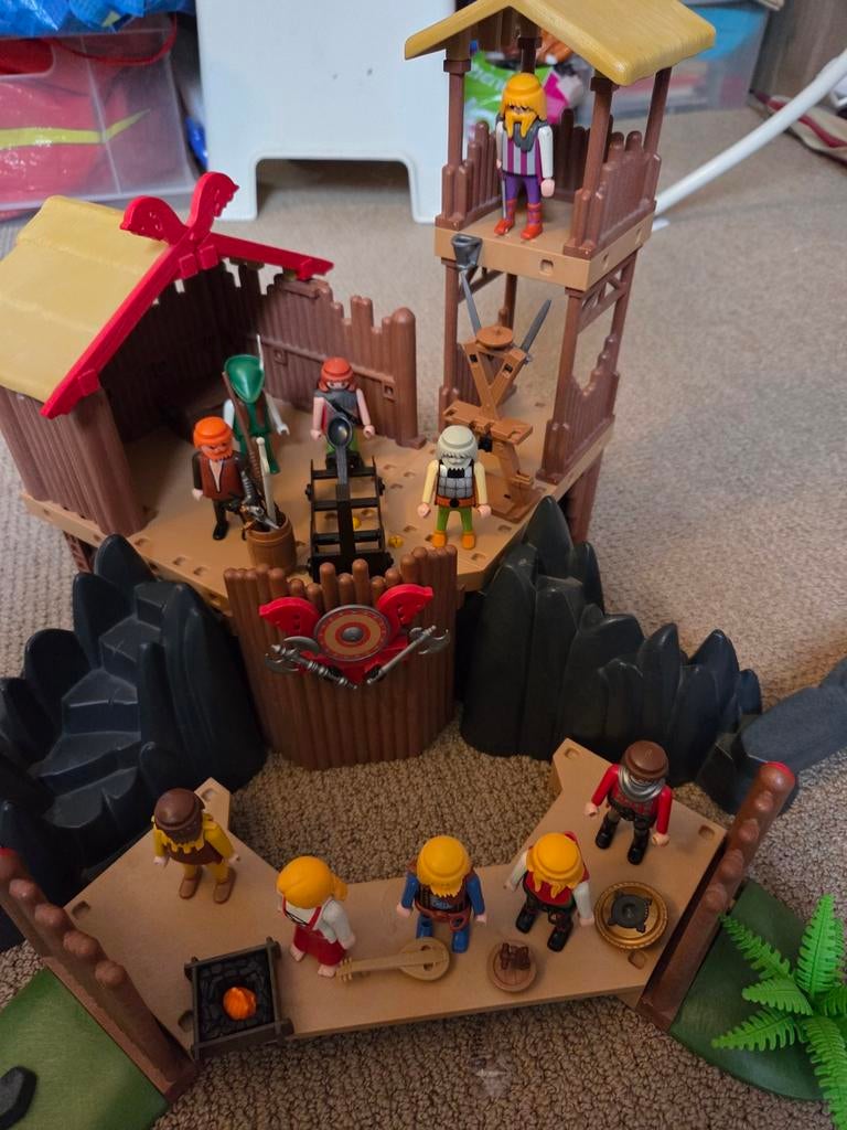 Playmobil Viking Fort nr 3151, Ophalen of Verzenden, Gebruikt, Complete set