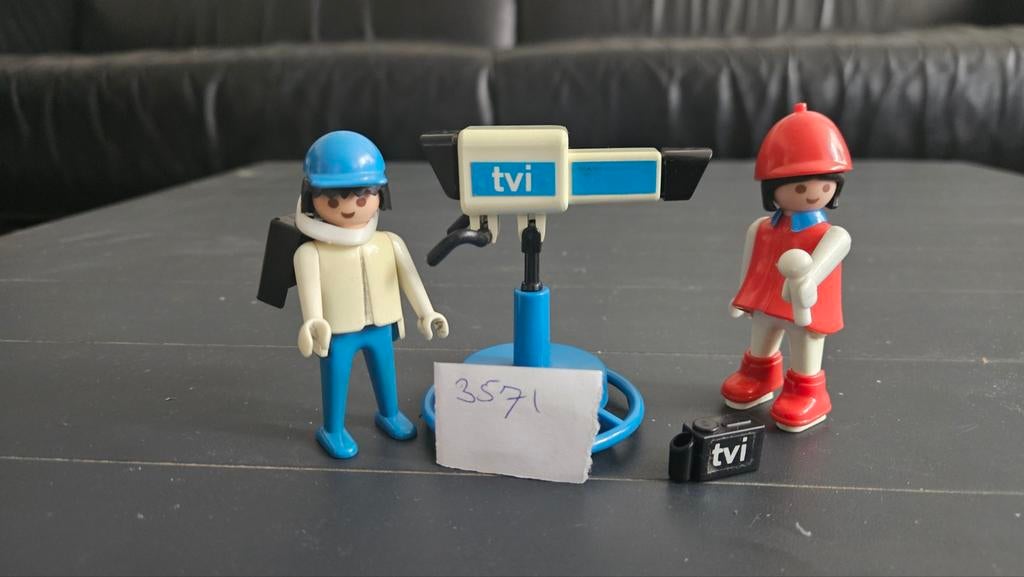 Playmobil tv ploeg, Ophalen of Verzenden, Zo goed als nieuw