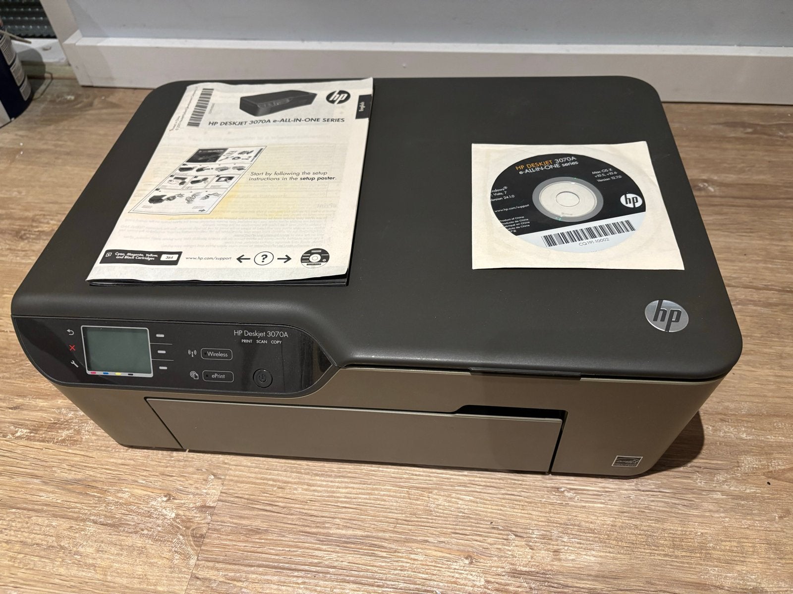 HP Deskjet 3070A draadloze printer en scanner, Computers en Software, Printers, Ophalen, Inkjetprinter, All-in-one, Kleur printen