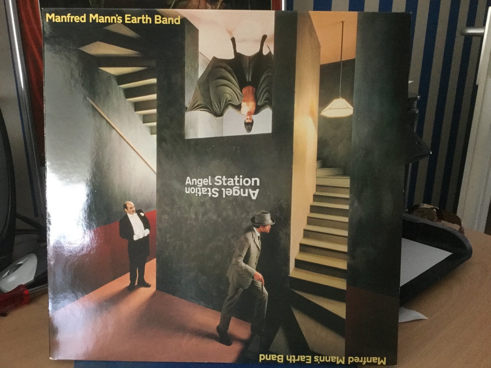Manfred Mann’s Earthband-Angel Station. Topexemplaar., Ophalen of Verzenden, Zo goed als nieuw, 12 inch, Poprock