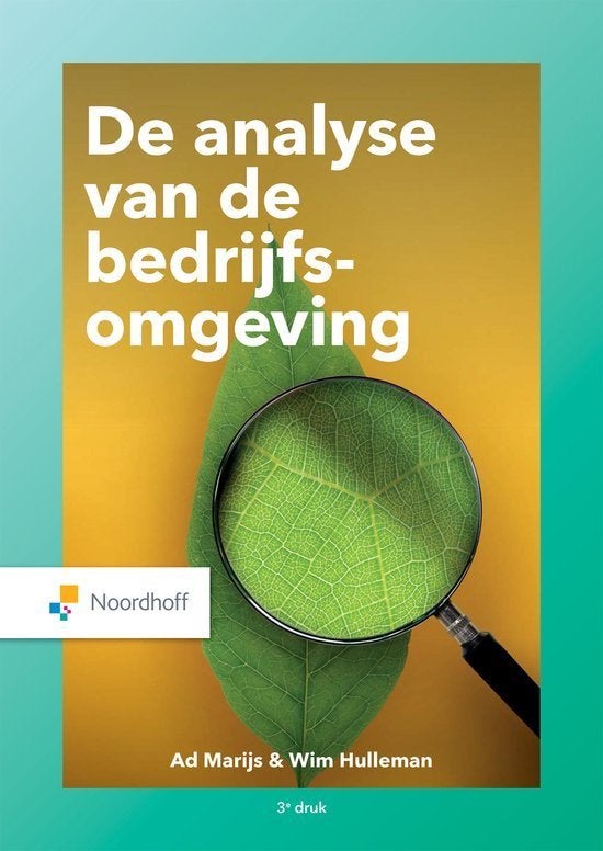 Analyse van de bedrijfsomgeving, Ophalen of Verzenden, Beta, Zo goed als nieuw, HBO