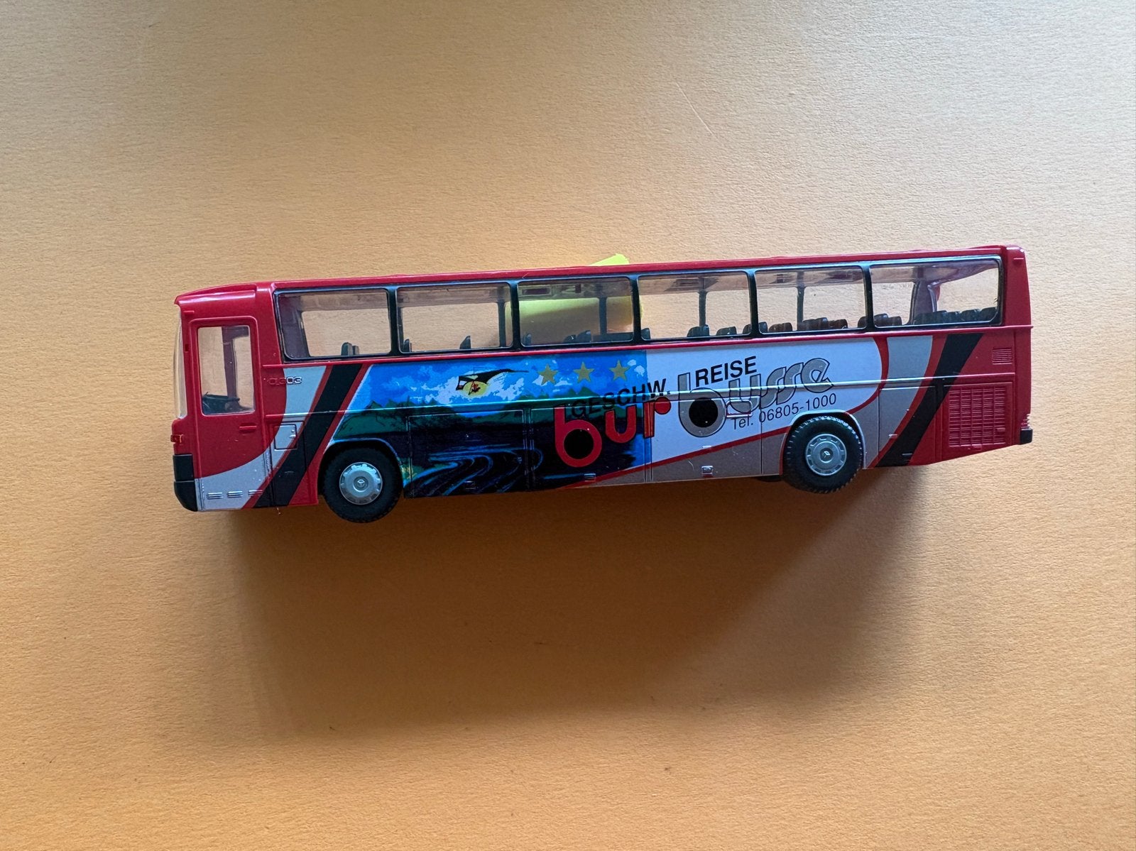 Rietze		MB O303 RHD BUS	1/87	H0, Verzenden, Gebruikt, Bus of Vrachtwagen, Rietze