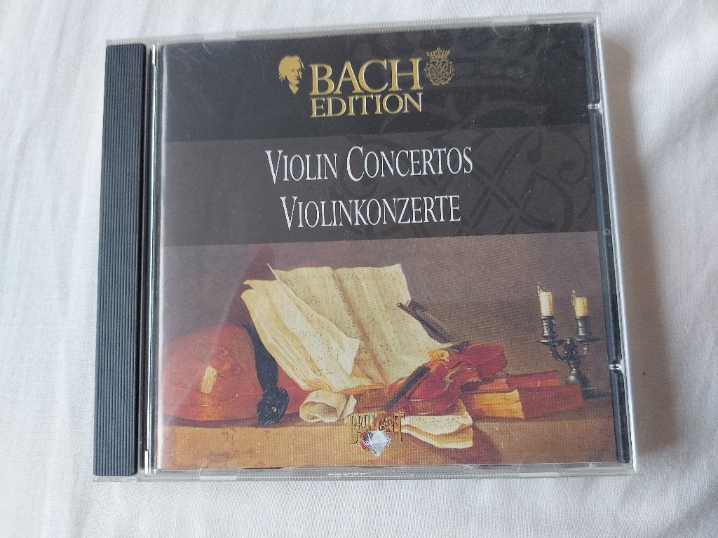 Bach edition Violin Concertos, Ophalen of Verzenden, Barok, Zo goed als nieuw, Orkest of Ballet