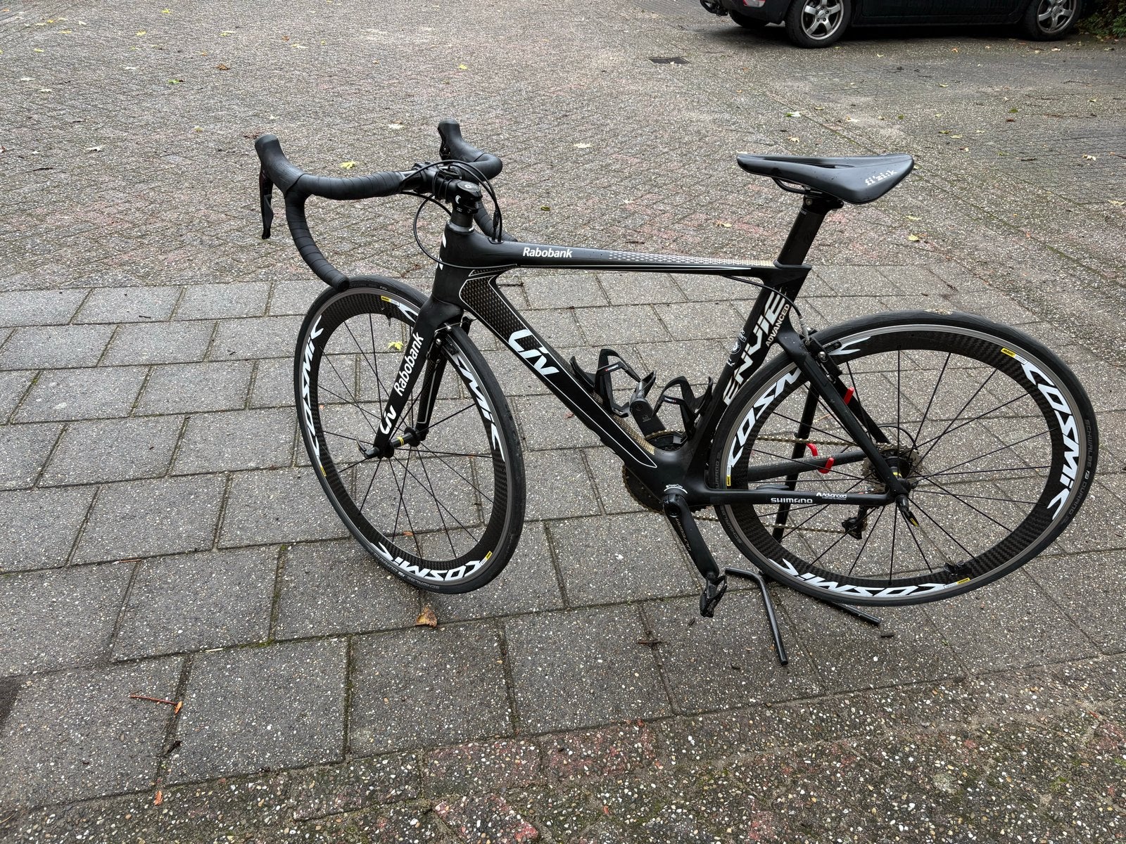 Liv Envie Advanced racefiets - Rabobank editie, 28 inch, Carbon, Velgrem, Zo goed als nieuw
