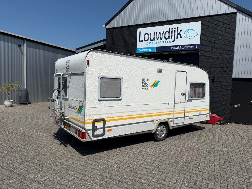 KNAUS Südwind 495 TF ’96 (Fransbed, Rondzit), Caravans en Kamperen, Caravans, Rondzit, Vast bed, Bedrijf, 6 tot 7 meter