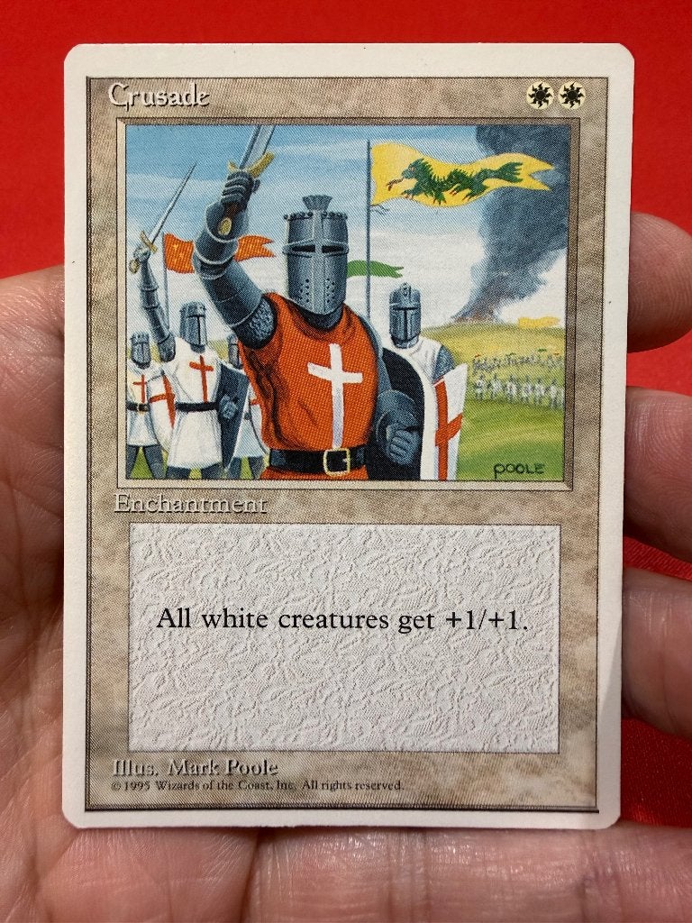 Crusade - €10,-, Ophalen of Verzenden, Zo goed als nieuw, Losse kaart