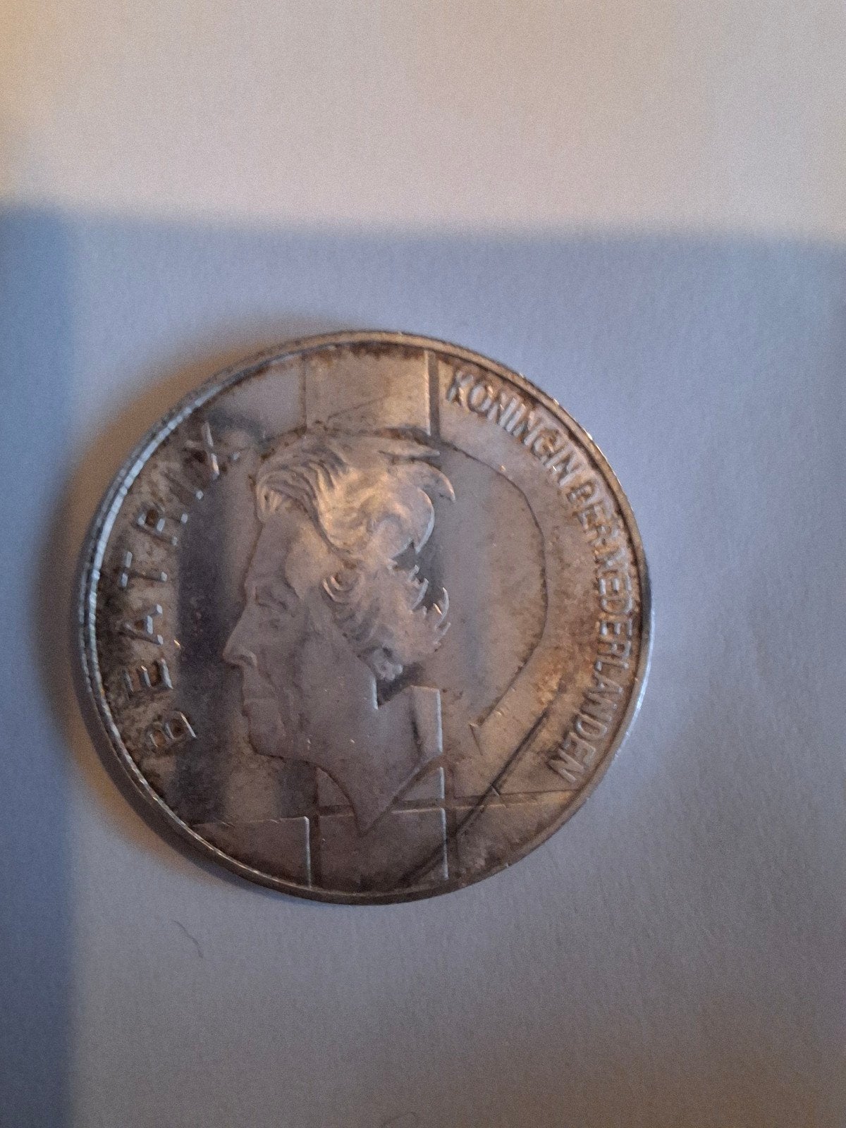 10 Gulden Munt Benelux 1944-1994 Koningin Beatrix, Ophalen of Verzenden, Koningin Beatrix, 10 gulden, Losse munt