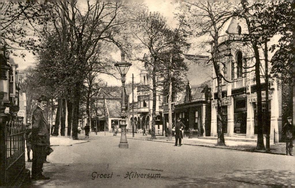 Hilversum Groest # 552, Verzenden, Voor 1920, Ongelopen, Noord-Holland