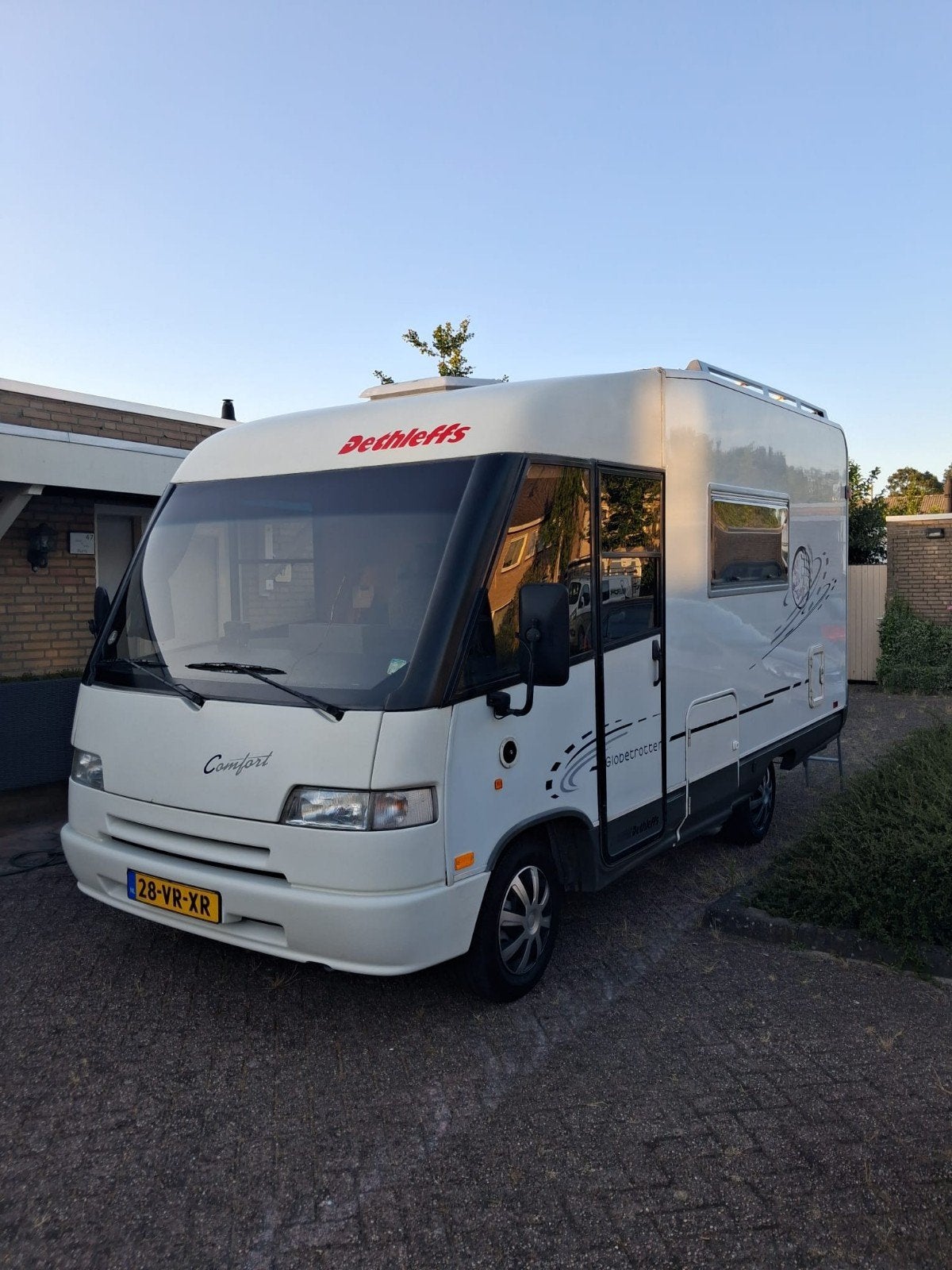 Mooie Dethleffs Globetrotter., Caravans en Kamperen, Campers, Particulier, tot en met 4, Integraal, Dethleffs, Fiat, 5 tot 6 meter