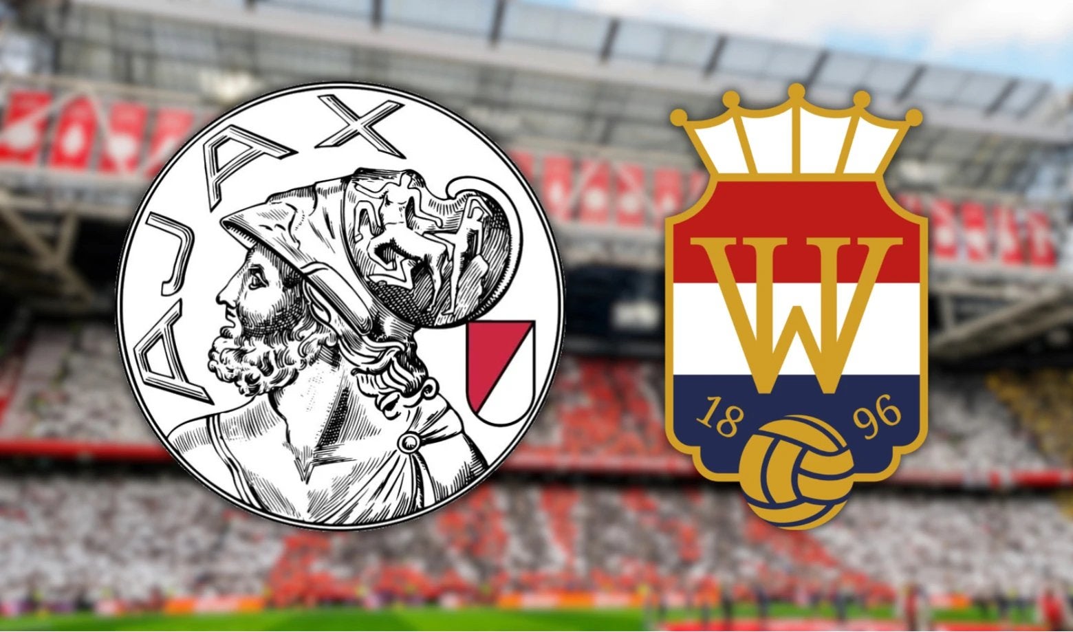 Tickets Ajax-Willem ll, Twee personen, Oktober