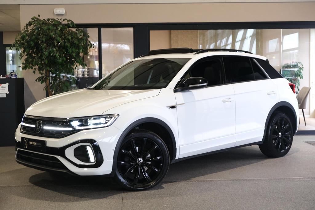 Volkswagen T-Roc 1.5 TSI 2x R-Line DSG Pano IQ Led Navi ACC, Auto's, 4 cilinders, 150 pk, Wit, Origineel Nederlands